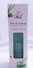 Óleo Hidratante de Cutículas Pump 30ml - Aloe e Vera D&Z