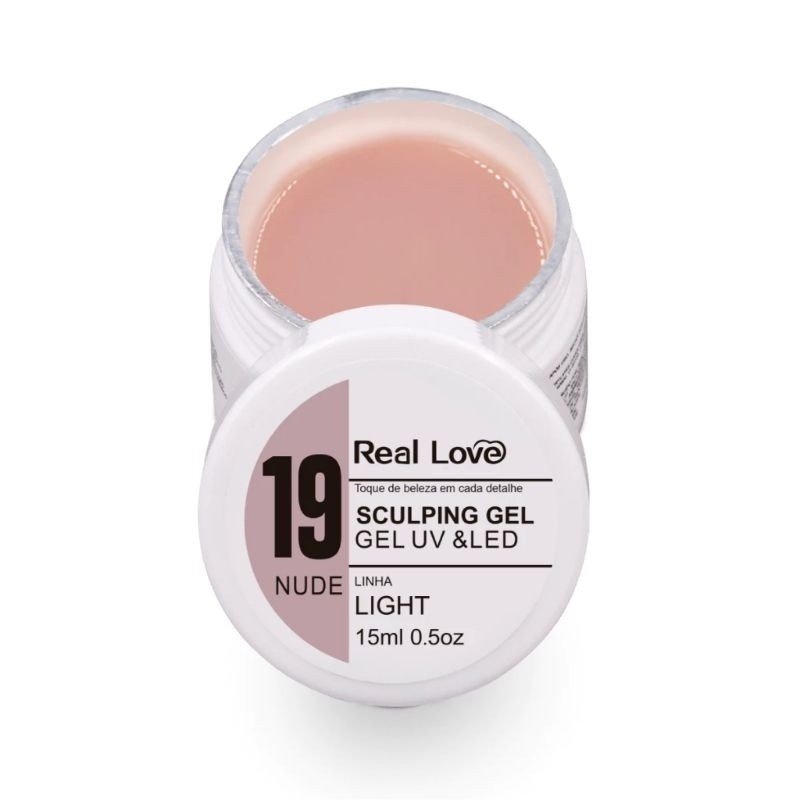 Gel de Alongamento para Unhas - Linha Light - 15ml - Real Love