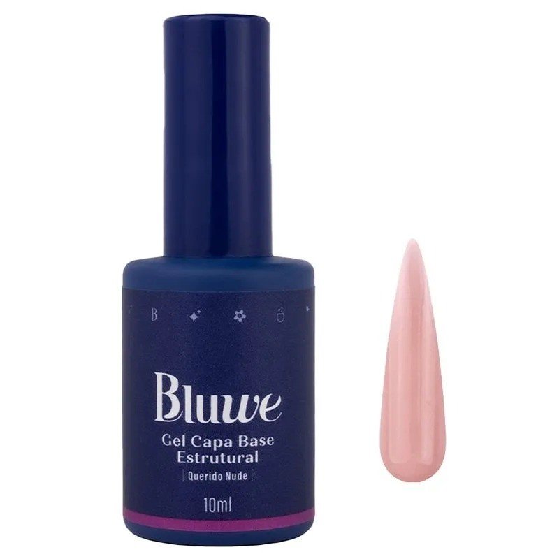 Bluwe Capa Base Estrutural Querido Nude 10ml