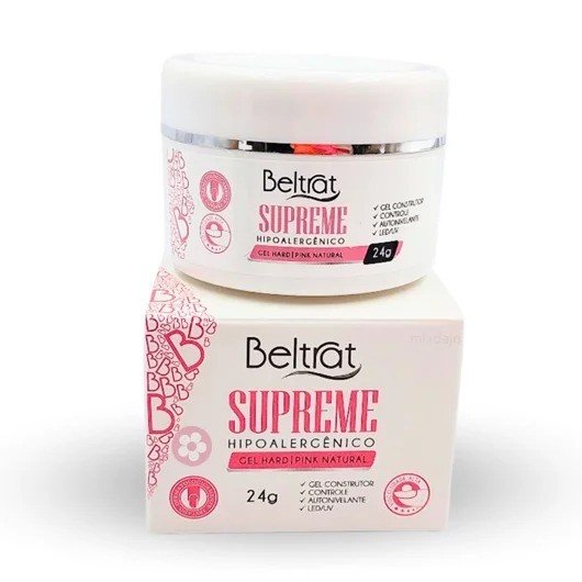  Gel Beltrat Supreme Pink Hard Natural 24g
