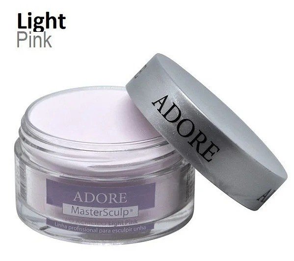 Pó Acrílico Adore Light Pink 40g