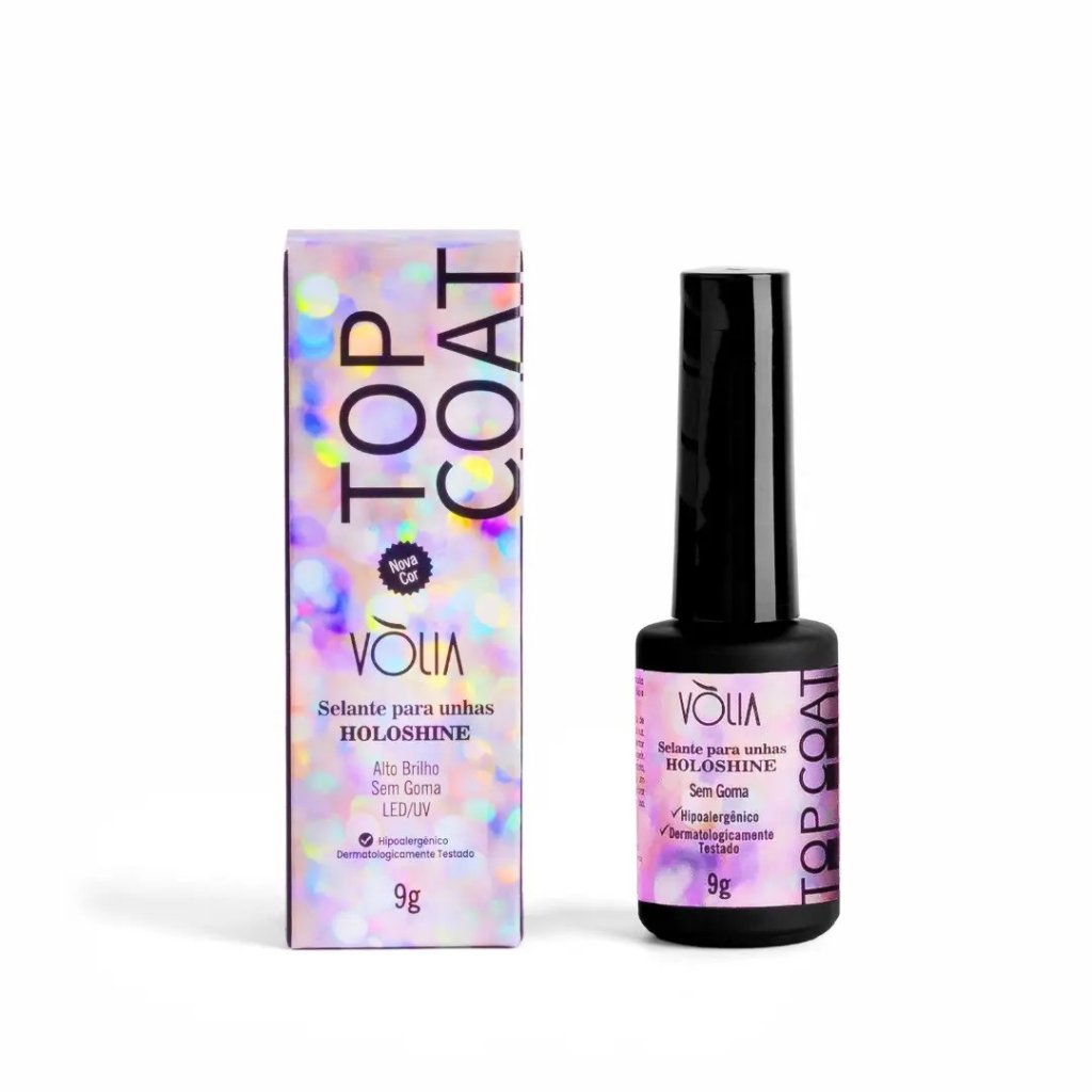 Top Coat – Holoshine Frasco Vólia 9g