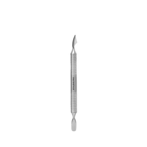 Espátula de Cutícula Staleks Pro - PE-100-3 - Série Expert 100 - Empurrador Arredondado e Limpador