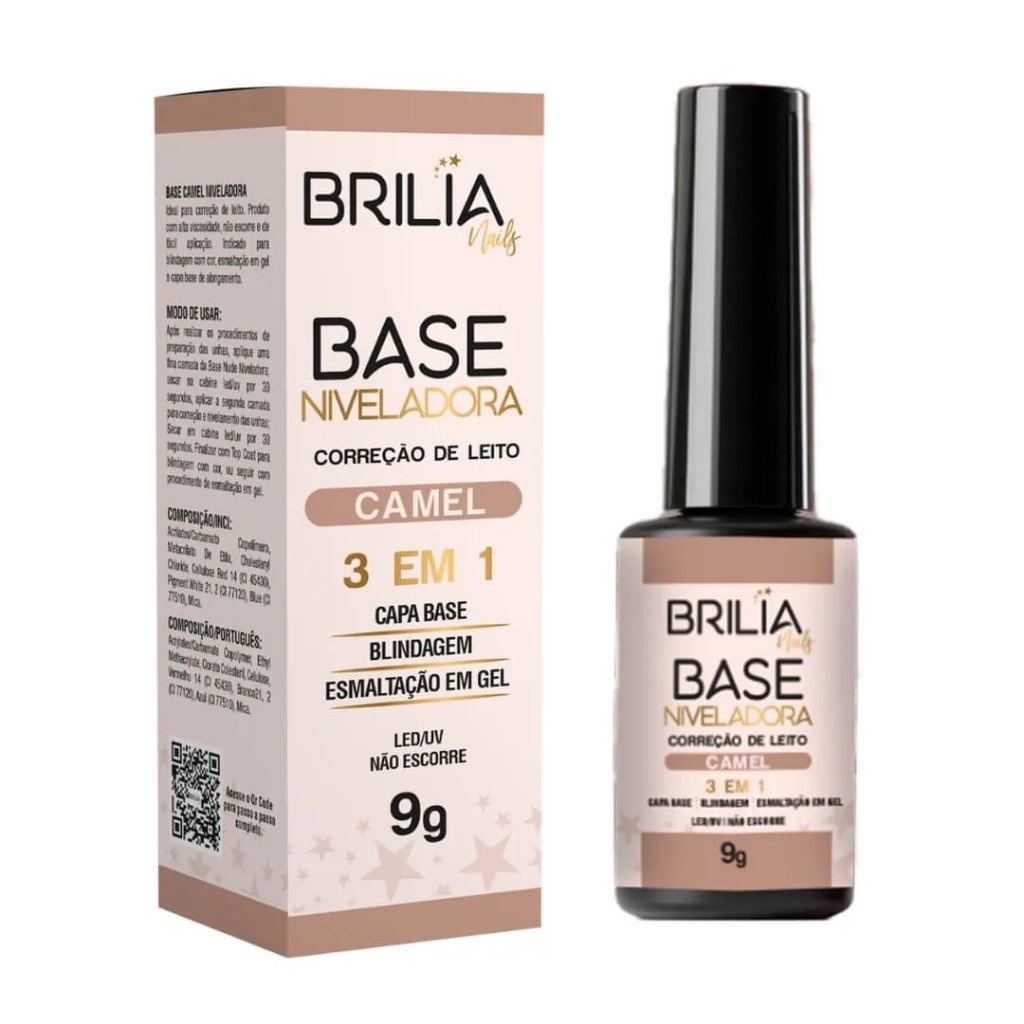 BASE NIVELADORA CAMEL 9G BRILIA NAILS