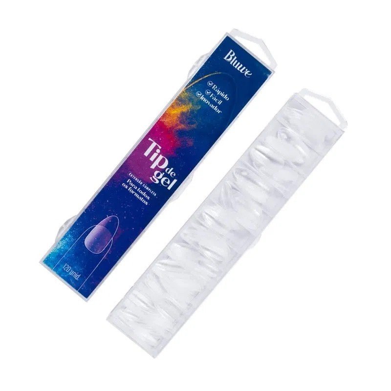 Bluwe Tip De Gel Extensão Completa Almond
