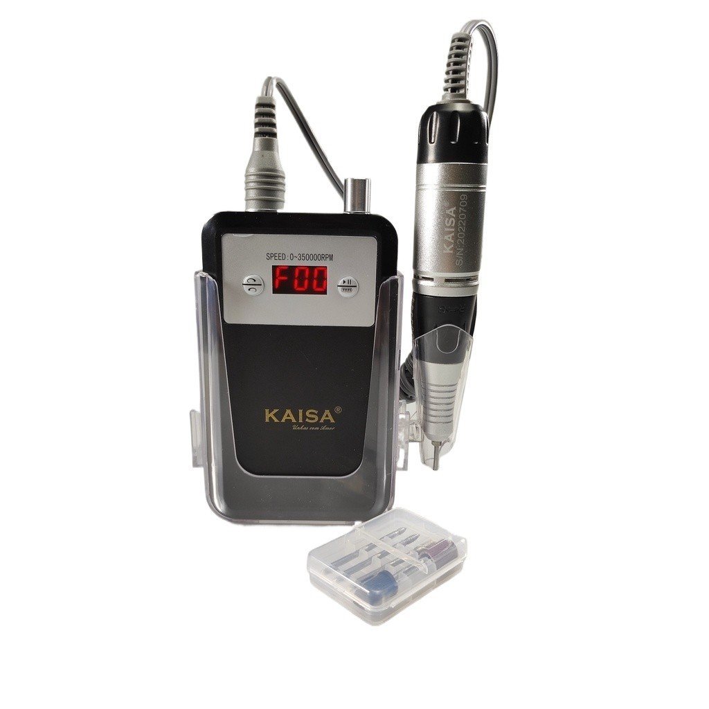 LIXADEIRA ELÉTRICA PORTÁTIL 35.000 RPM - PRETO - KAISA