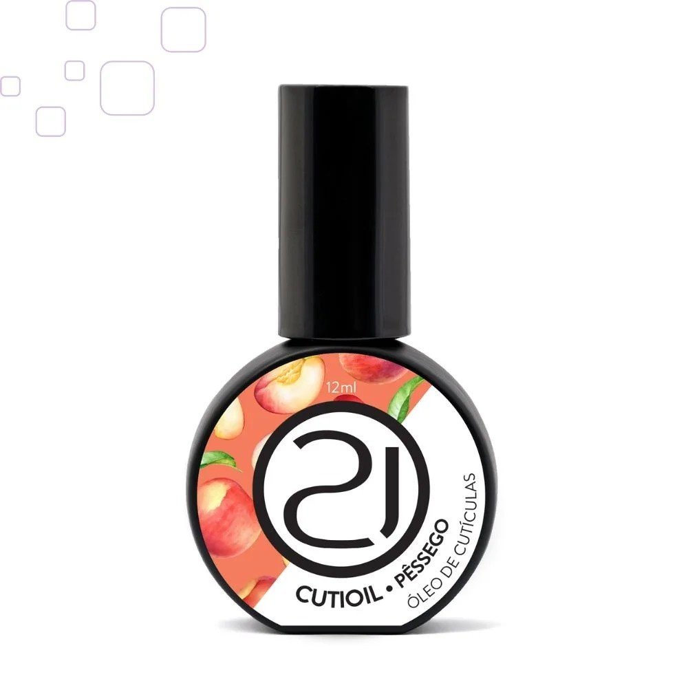 Óleo de cutículas pêssego Nails 21 