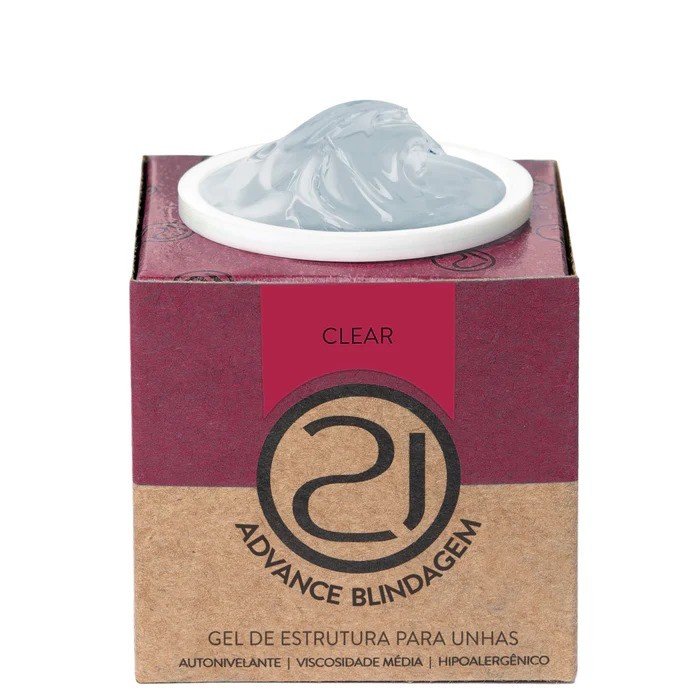 Gel clear Advance blindagem Nails 21 32g 