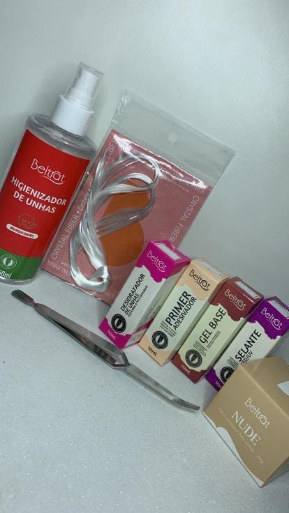 kit alongamento fibra de vidro Beltrat 