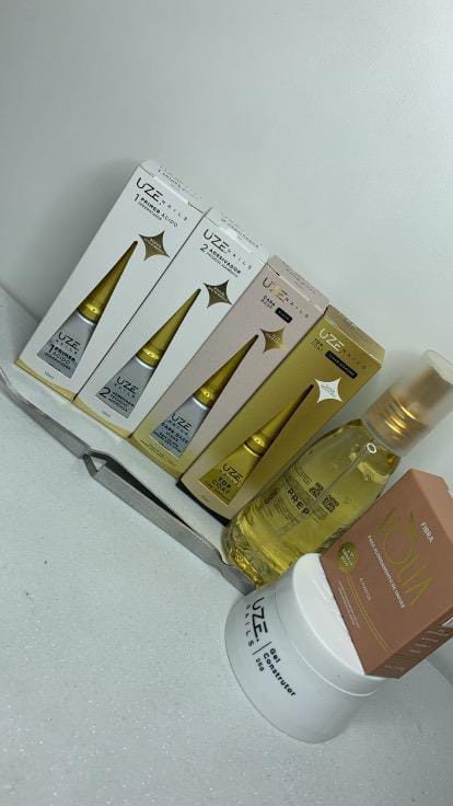 kit alongamento fibra de vidro Uze Nails 