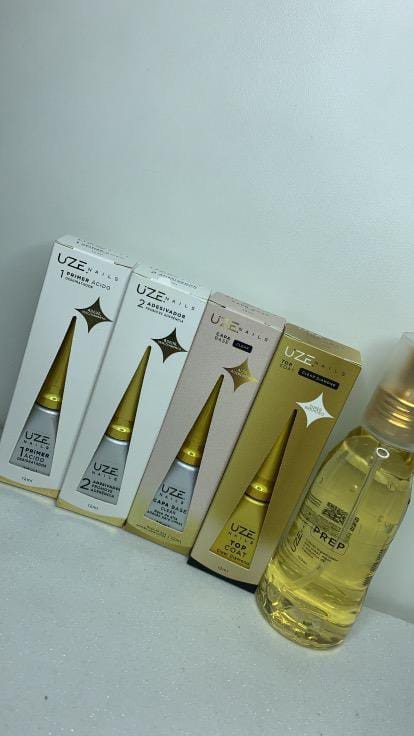 Kit esmaltação/ blindagem Uze Nails 