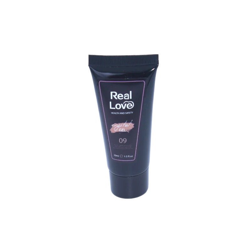 Polygel 09 com glitter 
