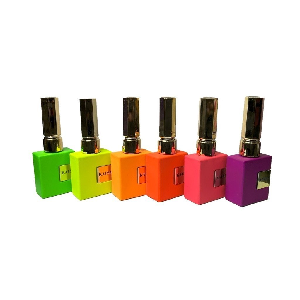KIT ESMALTES EM GEL KAISA NEON 