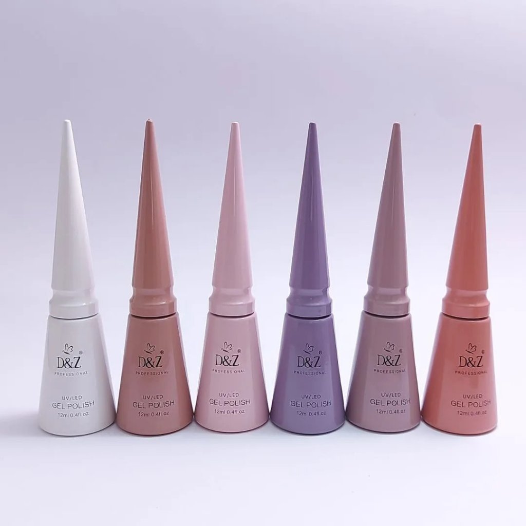 KIT ESMALTES EM GEL D&Z LUXO 