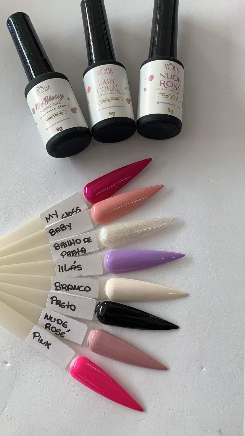 Esmaltes em gel Volia 9ml 