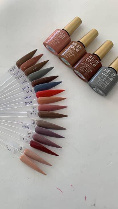 Esmaltes em gel Helen Color 