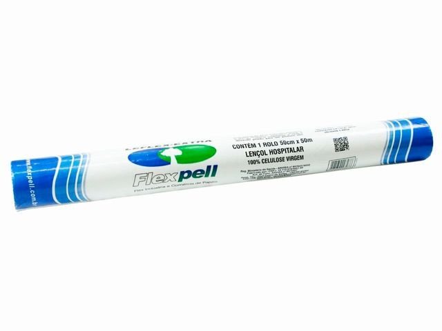 lençol rolo 100% celulose 50x50cm 