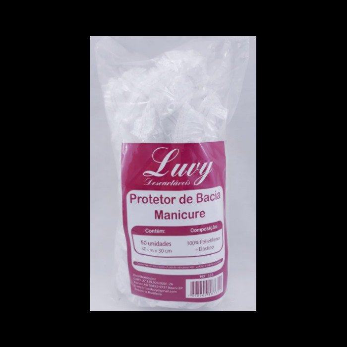 Protetor de bacia manicure Luvy 50un