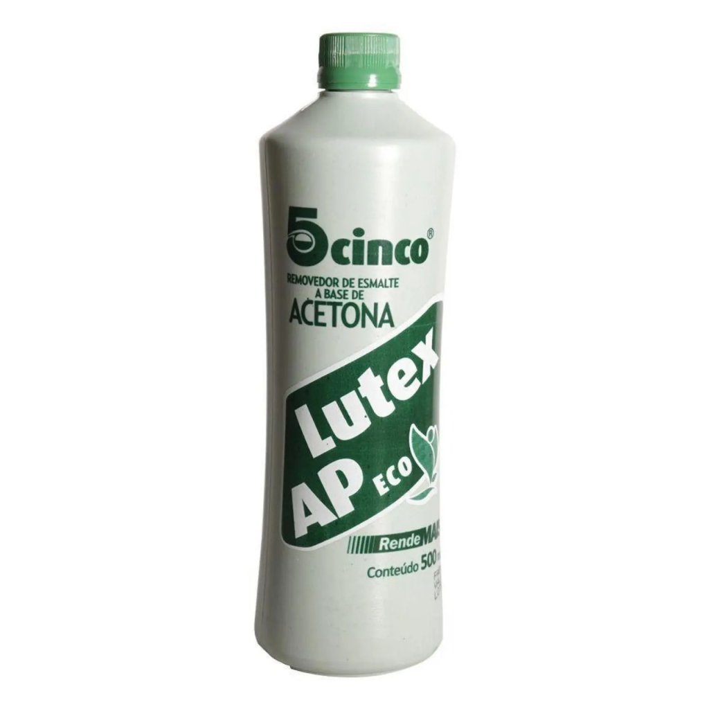 REMOVEDOR ACETONA 5 CINCO 500ML