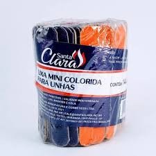 Mini lixas coloridas santa clara 