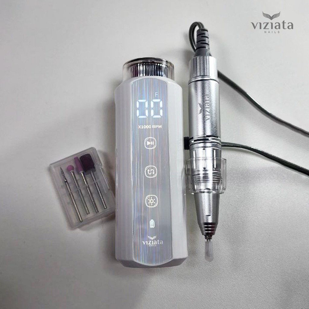 LIXADEIRA MICROMOTOR DE UNHAS PORTÁTIL VIZIATA 