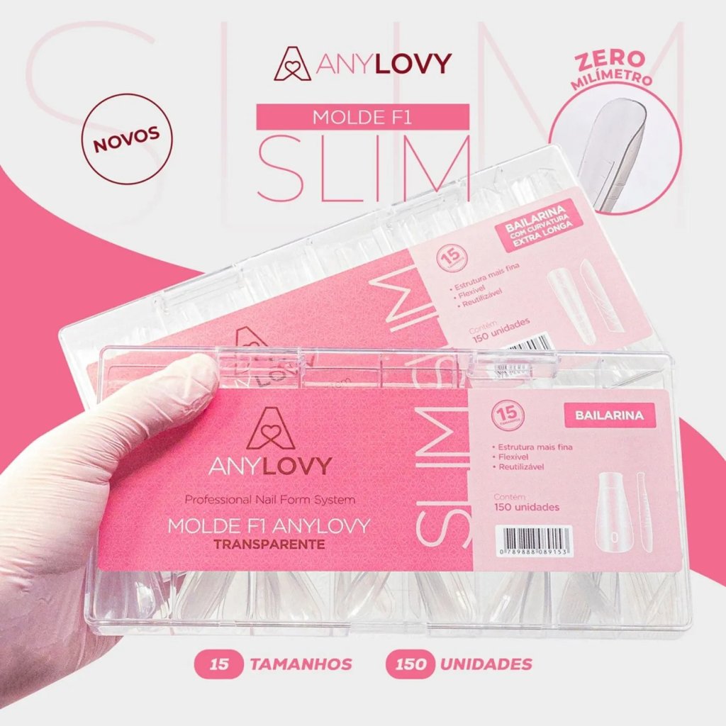 Molde F1 Slim Bailarina Anylovy Zero Milímetro 150 un