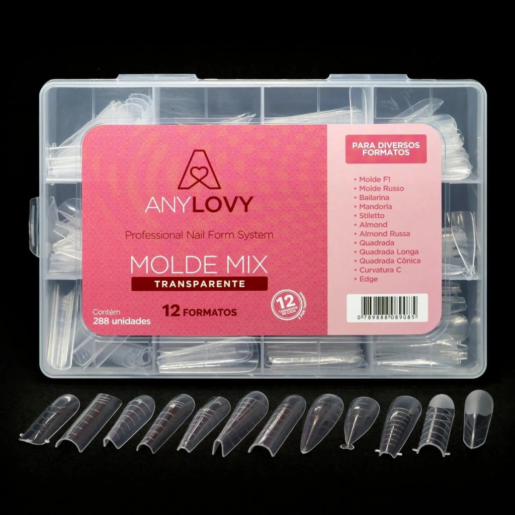 Molde F1 Mix Anylovy 288un 12 Formatos  