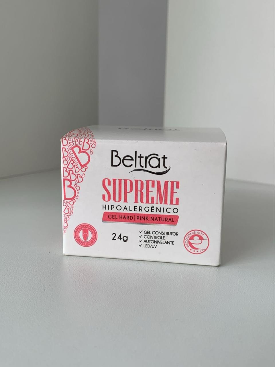 Gel hard pink natural Beltrat 