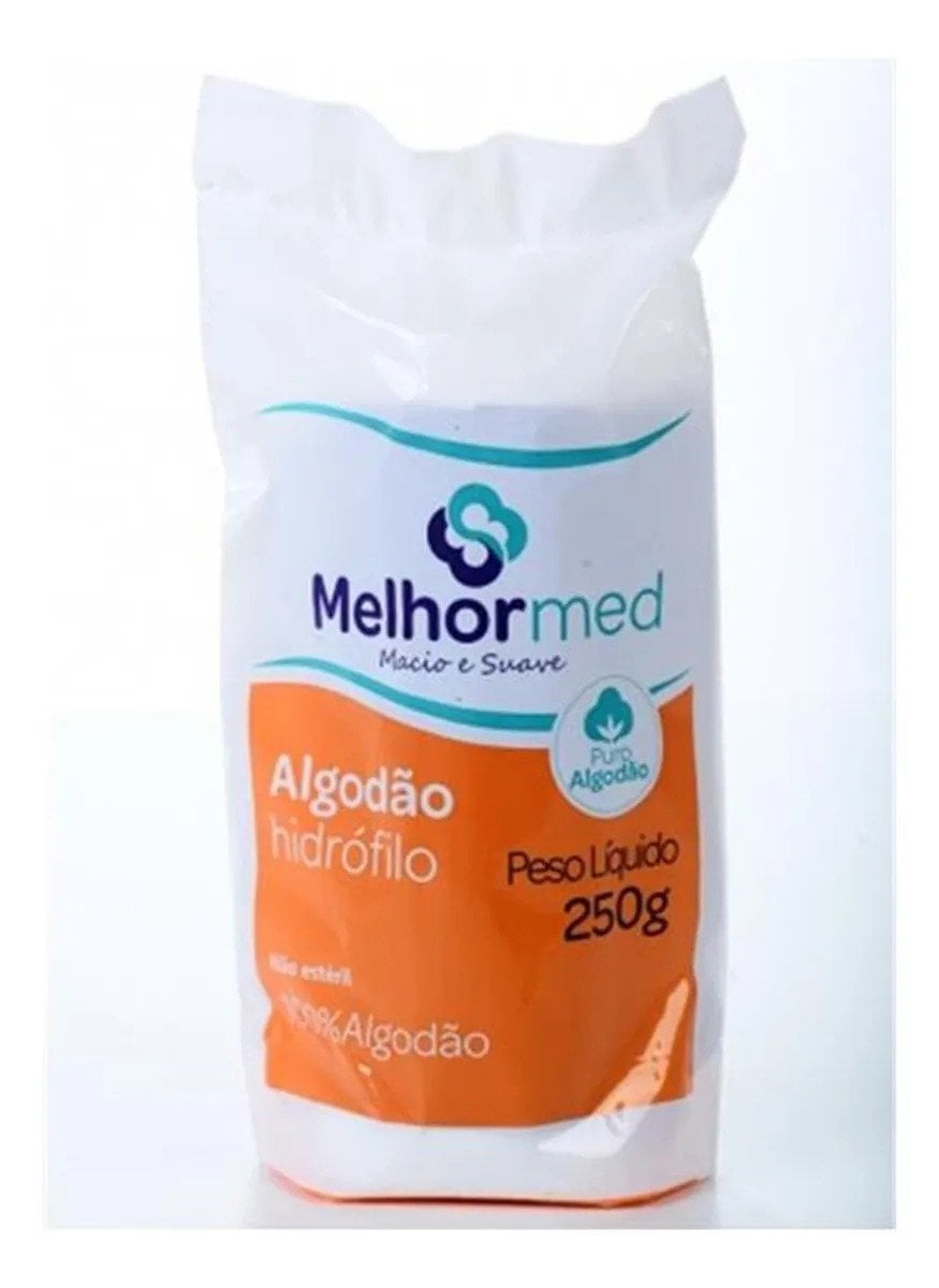 Algodão rolo 250g Melhormed