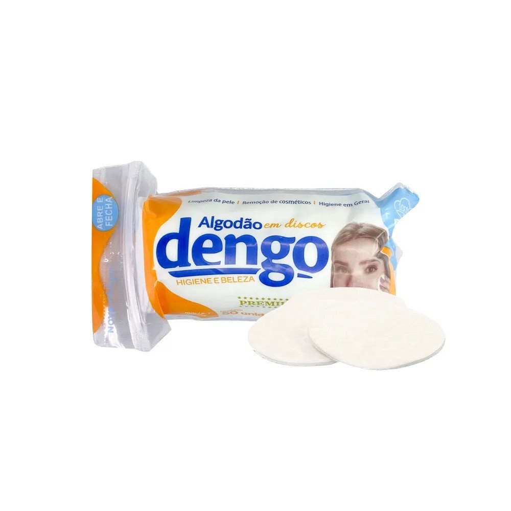 Algodão em disco 50un