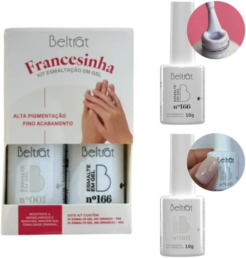 Kit Francesinha Beltrat - Kit Francesinha - Esmaltação em Gel