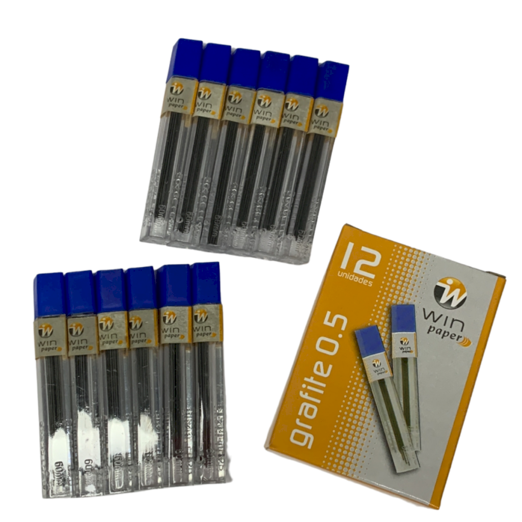 Caixa de Grafite 0,5 mm 12 Unidades - WPN1001