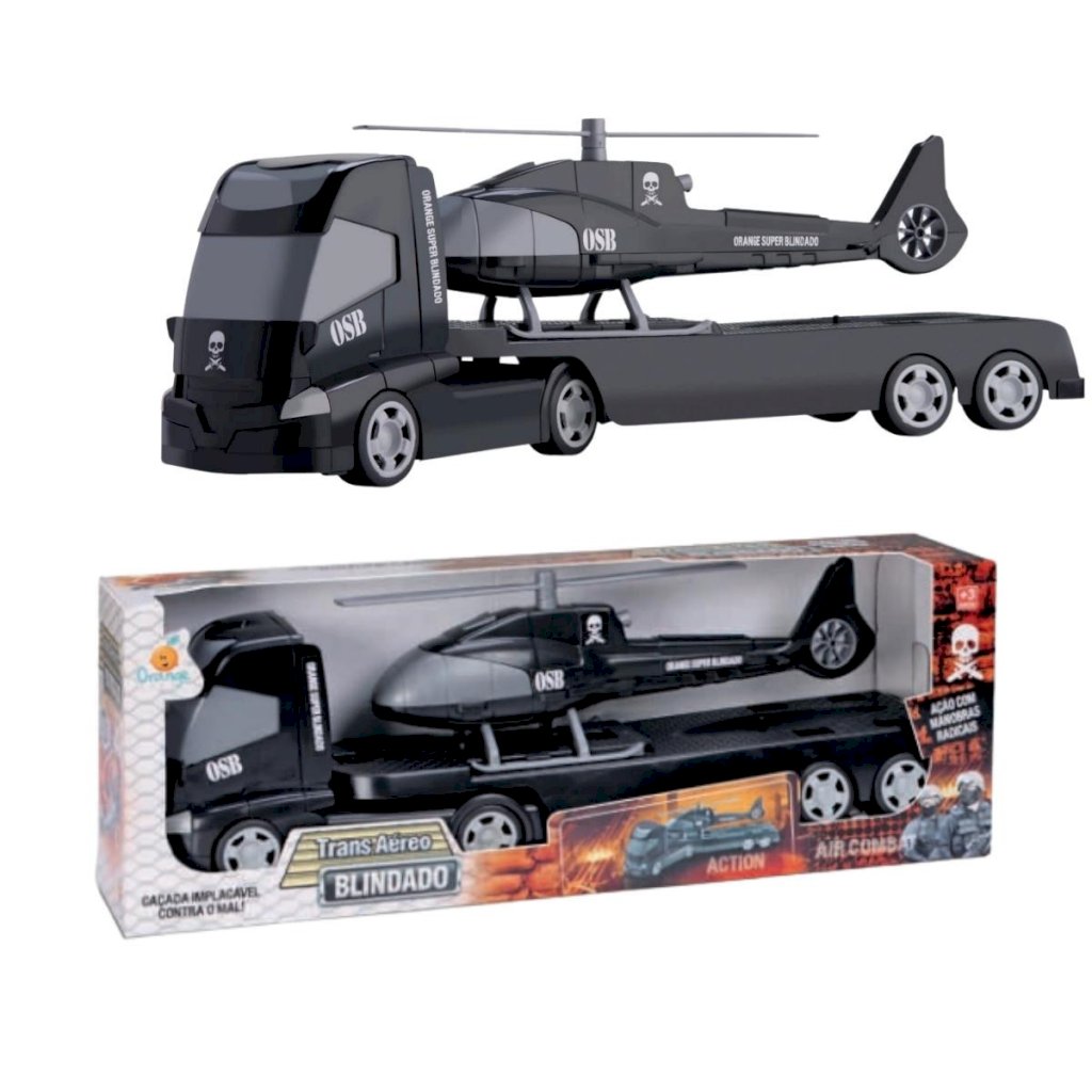 Carreta Trans Aéreo Blindado Bope - 0407