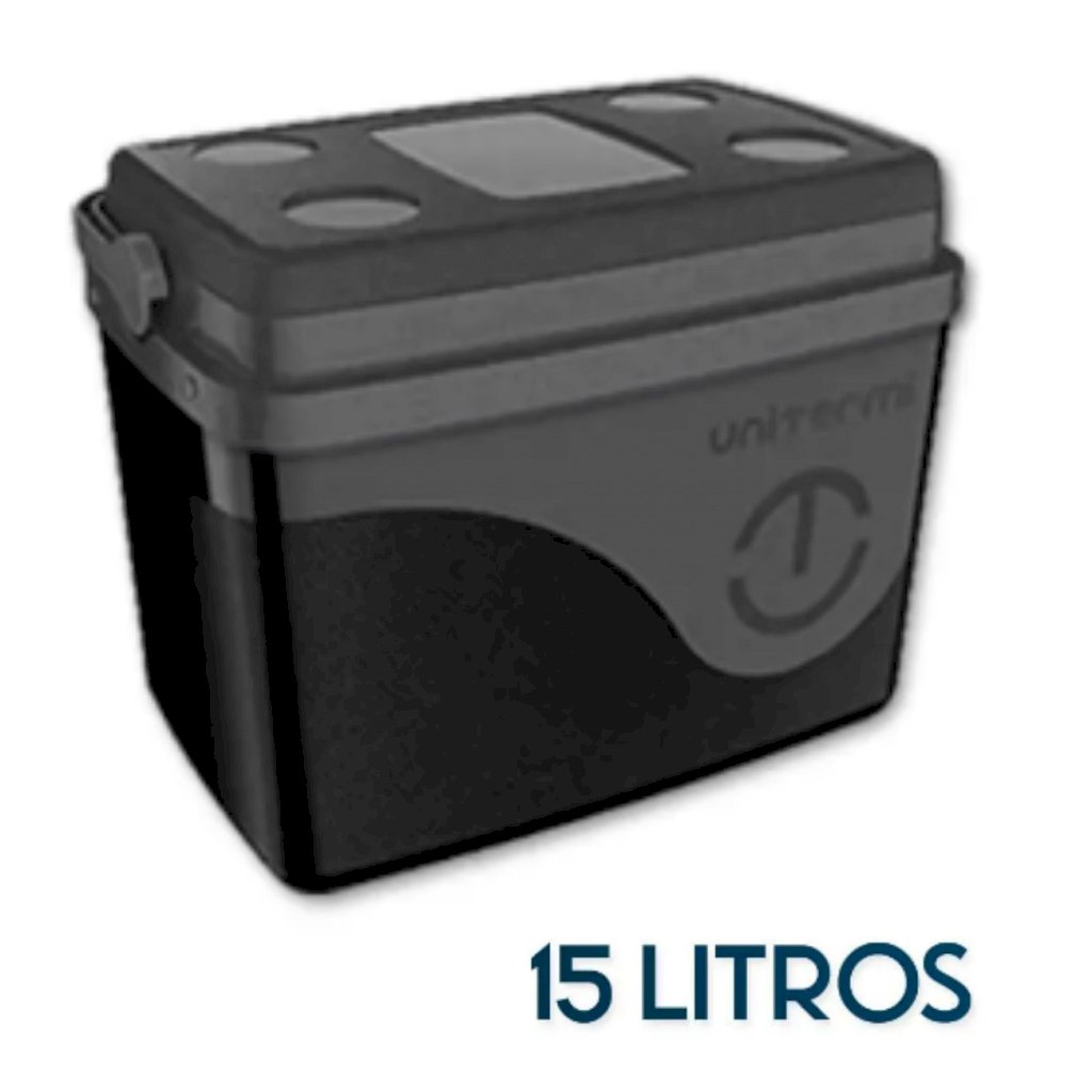 Caixa Térmica Floripa Preto Eco 15 Litros - 71123