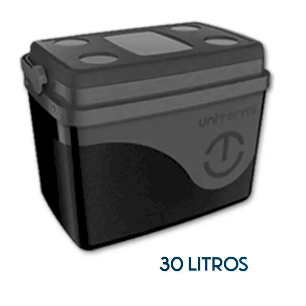 Caixa Térmica Floripa Preto Eco 30 Litros - 71104