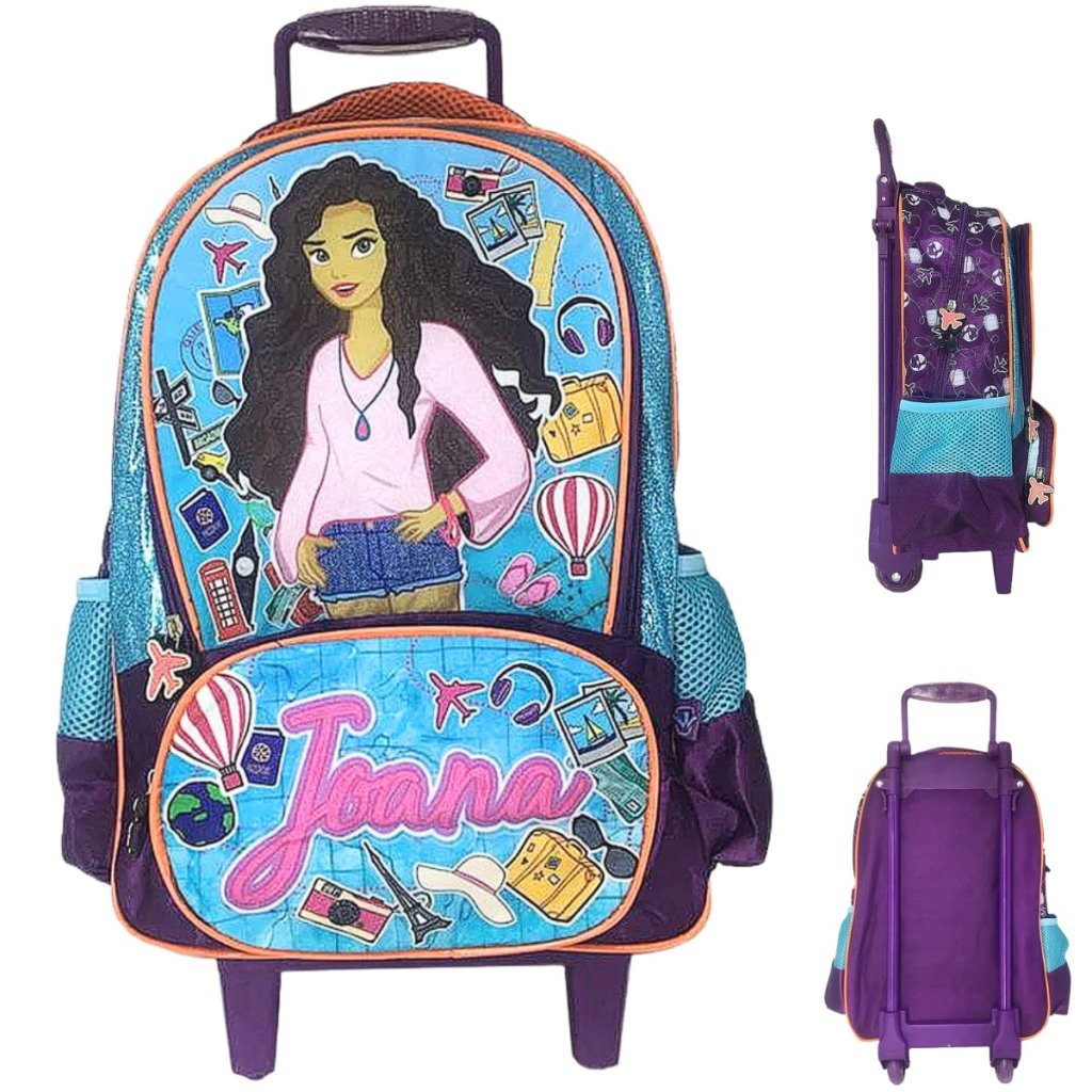 Mochila de Rodinha Stylus Joana Viagem - BPD32604
