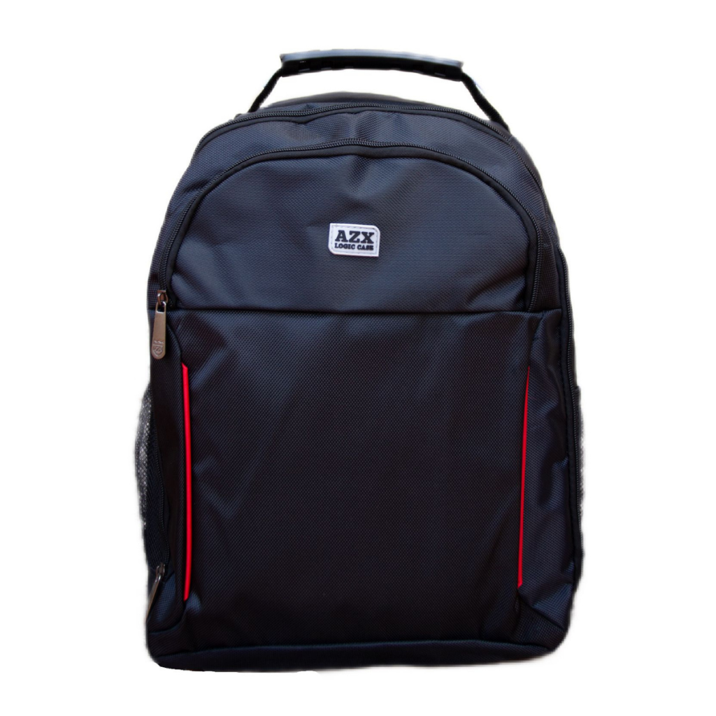 Mochila Notebook Laptop Preto com Detalhe Vermelho - 1478