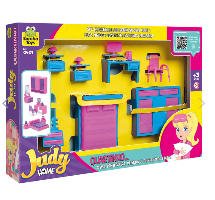 Coleção Judy Home Quartinho - 401