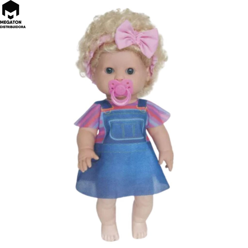 Boneca Coleção Danadinhas Cabelo Crespo Loiro - MK767