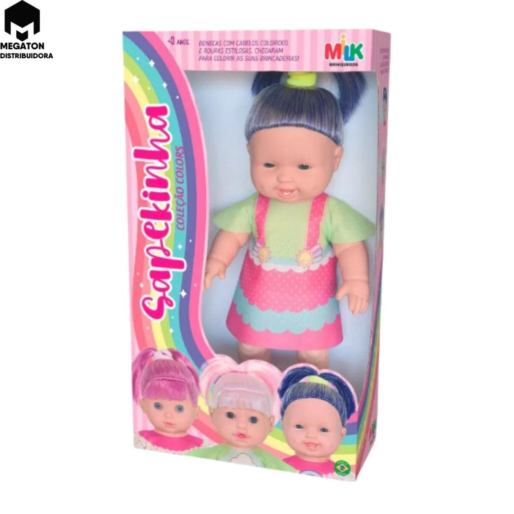 Boneca Sapekinha Color - 771