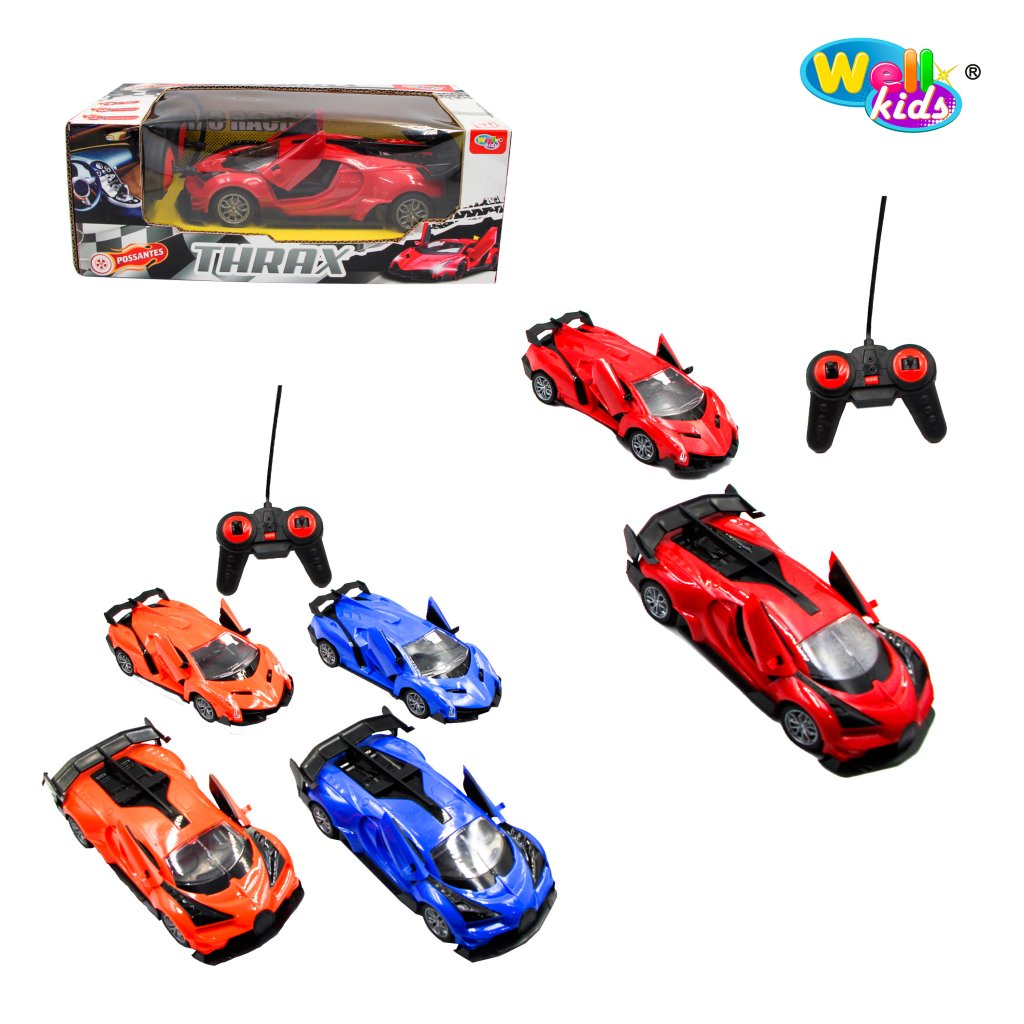 CARRO C/ CONTROLE REMOTO 7 FUNÇÕES E LUZ THRUD. - WB11641