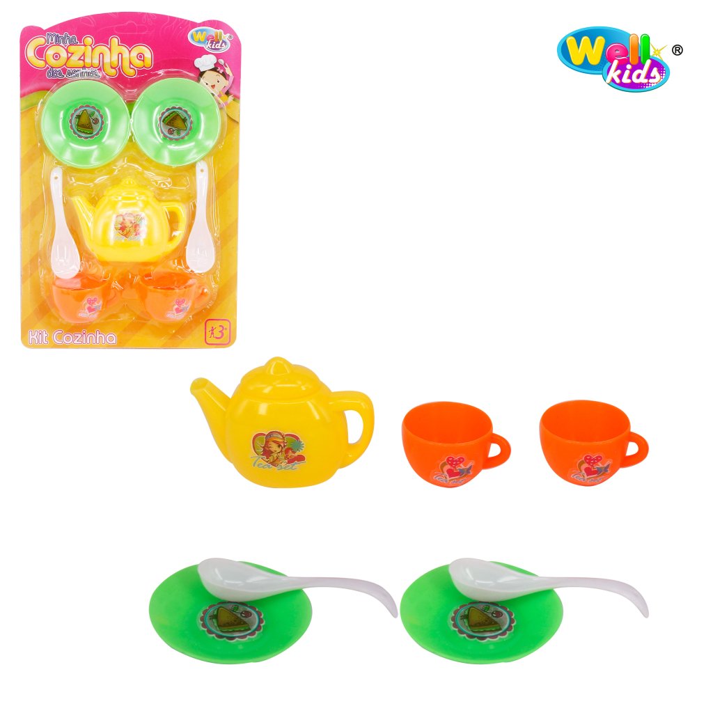 KIT COZINHA TEA TIME 7 PCS - WBU2392