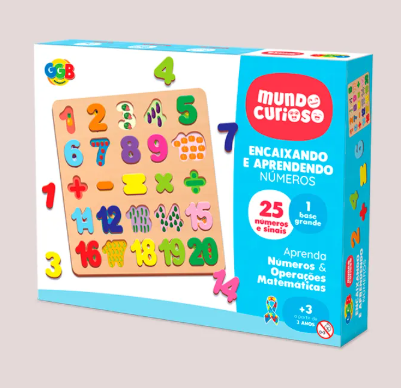 Encaixando e Aprendendo - Numeros - 1121