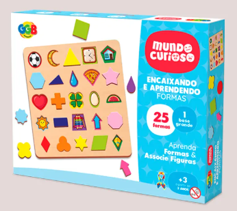 Encaixando e Aprendendo - Formas - 1122