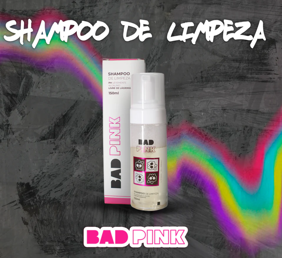 SHAMPOO DE LIMPEZA BAD PINK 150ML
