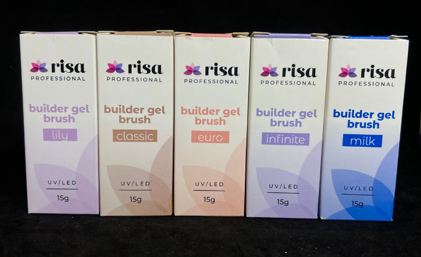 BUILDER GEL BRUSH RISA 15G