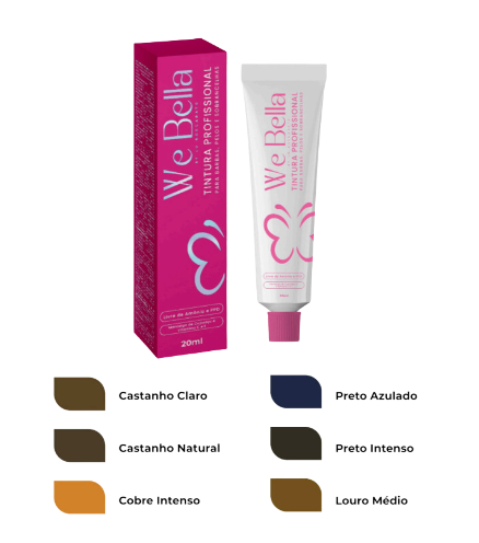 TINTURA PROFISSIONAL WE BELLA 20ML