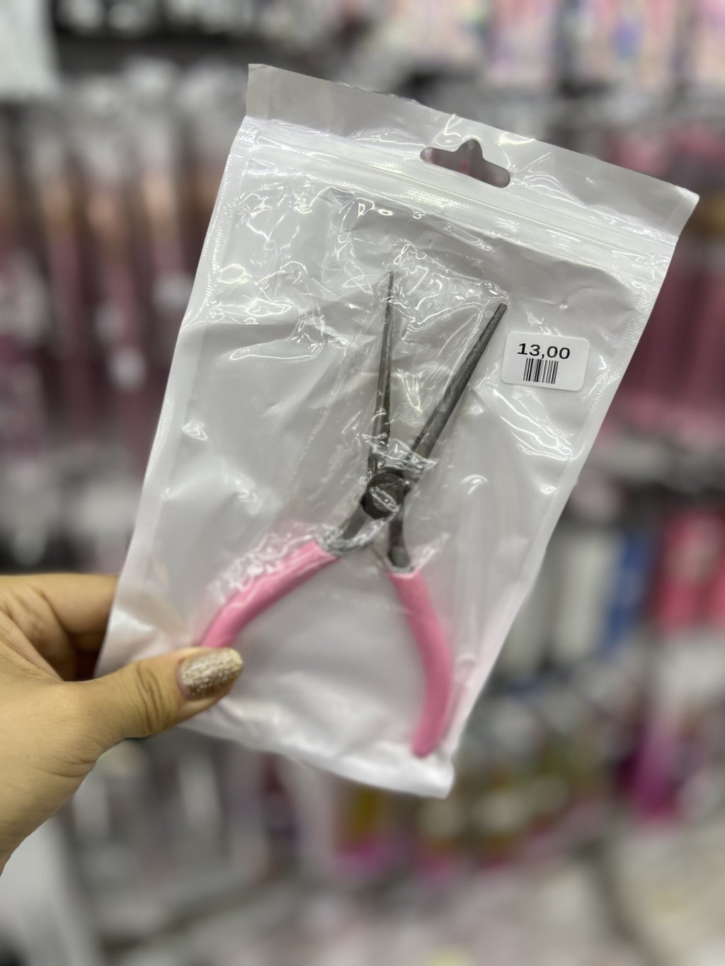 Alicate de curvatura para unhas 