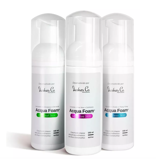 Acqua Foam 150ml / Espuma De Limpeza Lashes Co