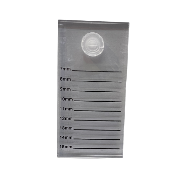 SUPORTE/PLACA ACRILICA PARA CHICOTE DE CILIOS